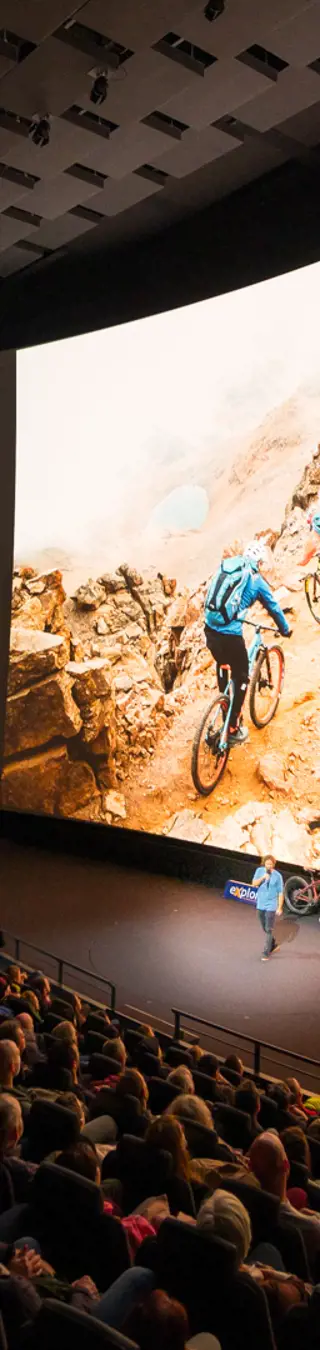 Bike-Vortrag von Gerhard Czerner